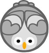 Grey bird obstacle